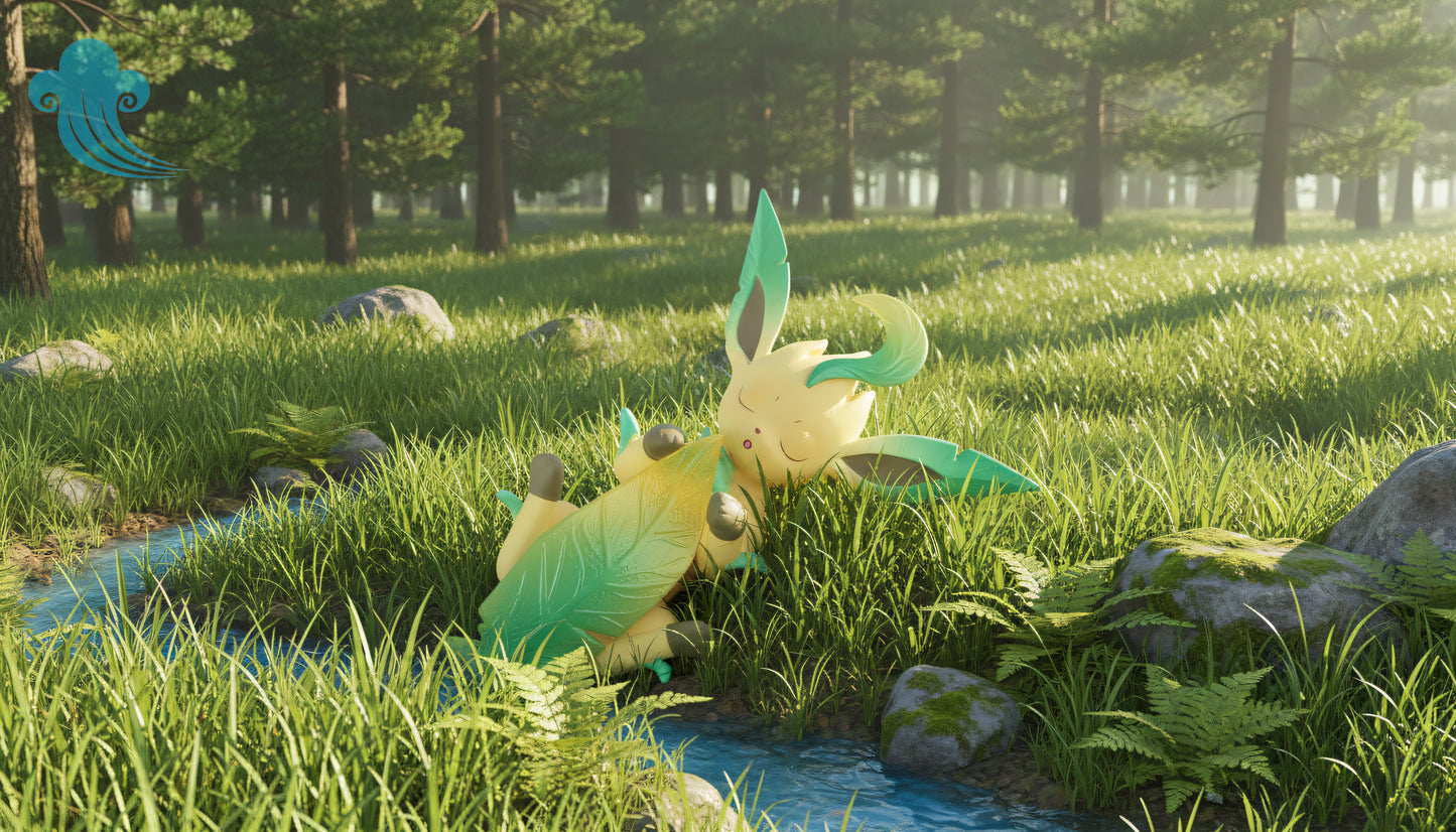 [PREORDER] 1/20 Scale World Figure [LFG] - Leafeon & Glaceon