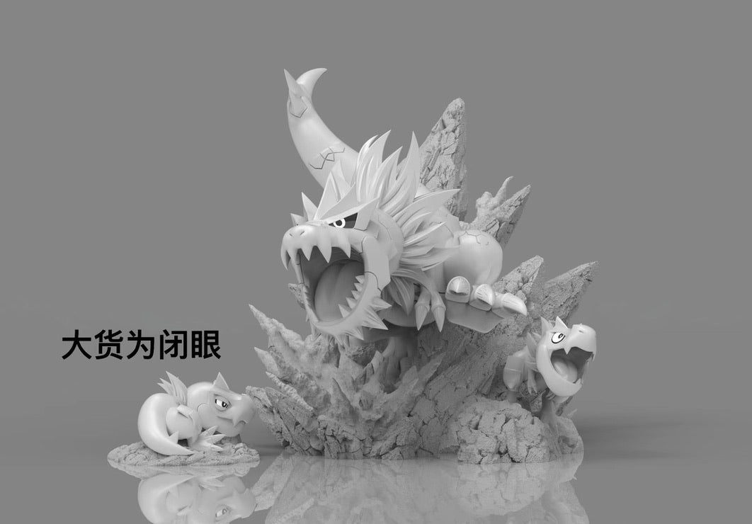 [PREORDER] 1/20 Scale World Figure [DM] - Tyrunt & Tyrantrum