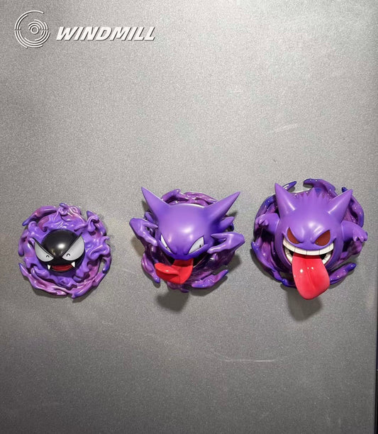 [IN STOCK] Mini Figure [WINDMILL] - Gastly & Haunter & Gengar