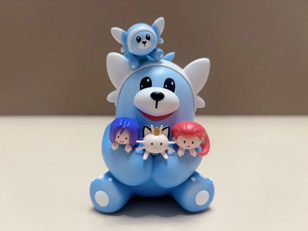[PREORDER] 1/20 Scale World Figure [TEAM ROCKET] - Stufful & Bewear