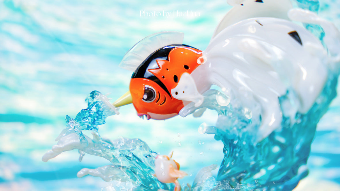 [IN STOCK] 1/20 Scale World Figure [WONDER] - Goldeen & Seaking
