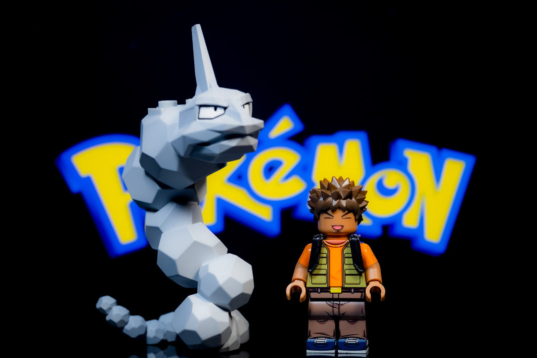 [IN STOCK] Pokemon Minifigure [Liberty Brick] - Brock & Onix