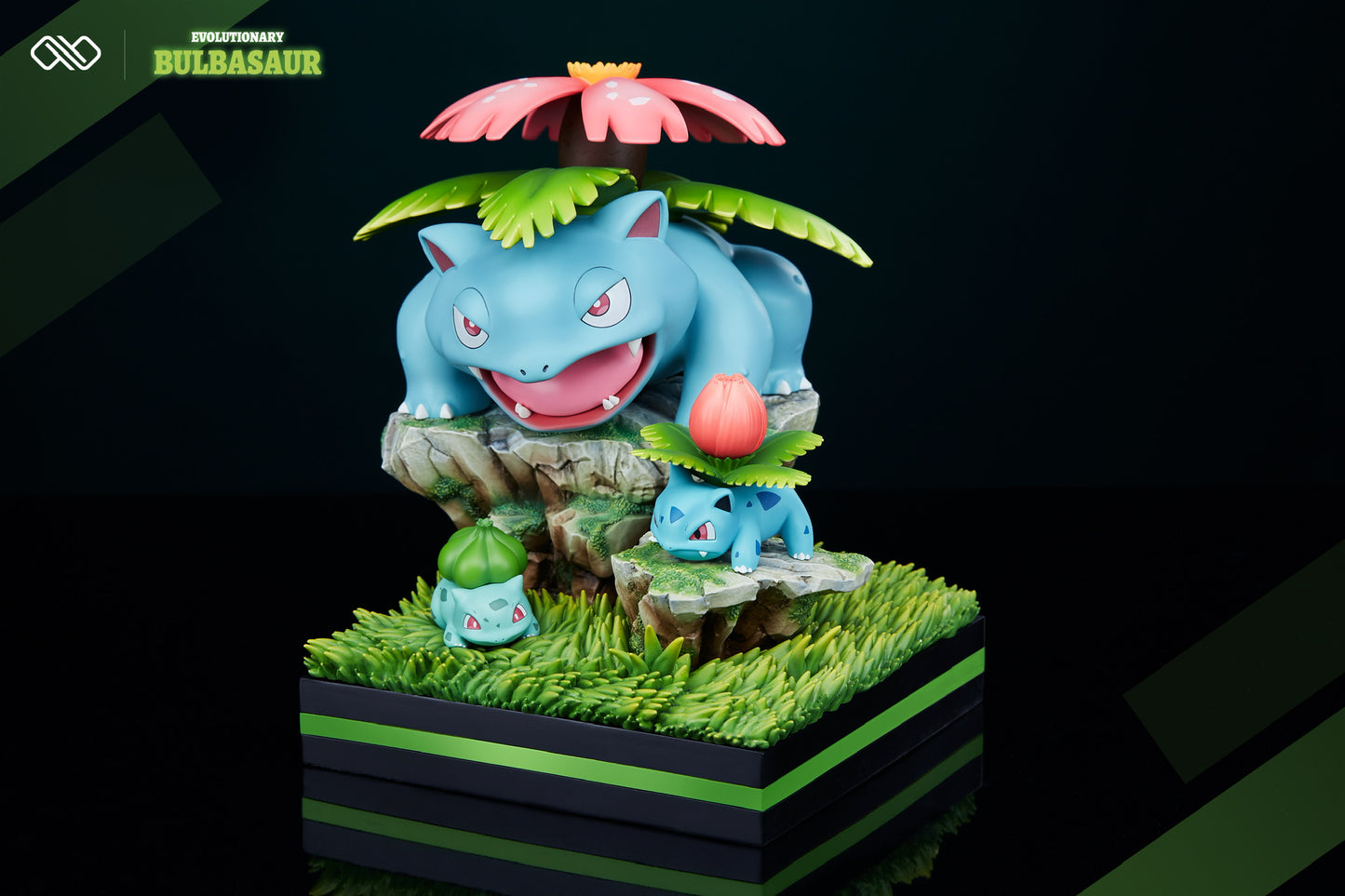 [PREORDER CLOSED] 1/20 Scale World Figure [INFINITE] - Bulbasaur & Ivysaur & Venusaur