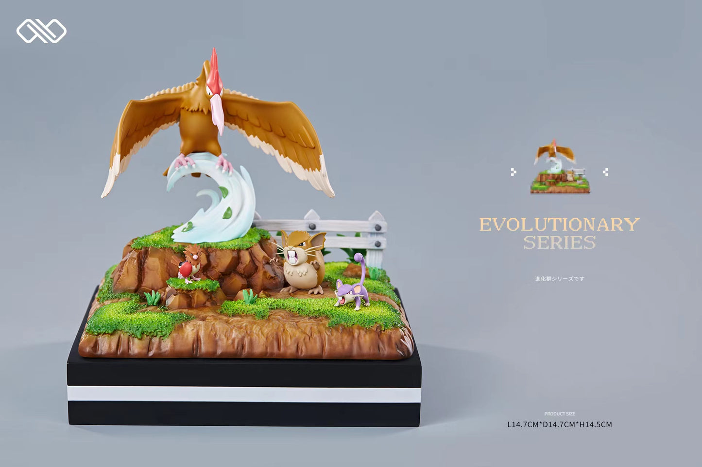 [PREORDER] 1/20 Scale World Figure [INFINITE] - Rattata & Raticate & Spearow & Fearow