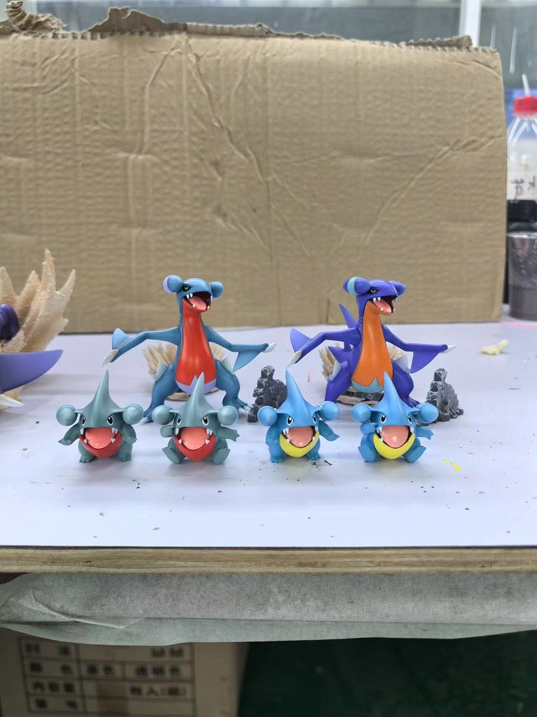 [PREORDER CLOSED] 1/20 Scale World Figure [Golden City] - Gible & Gabite & Garchomp