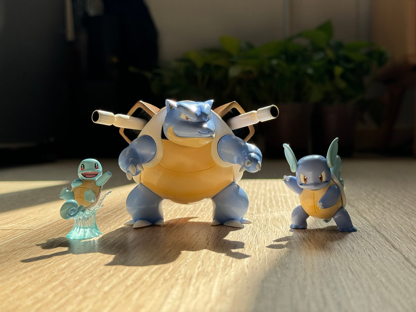 [IN STOCK] 1/20 Scale World Figure [MH] - Squirtle & Wartortle & Blastoise & Mega Blastoise