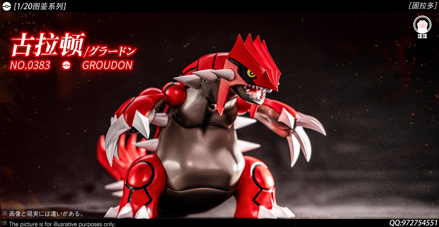 [PREORDER] 1/20 Scale World Figure [WW] - Groudon