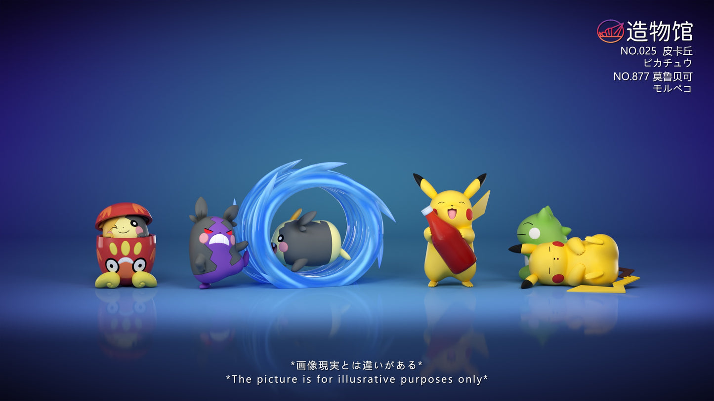 [PREORDER] 1/20 Scale World Figure [ZWG] - Pikachu & Morpeko