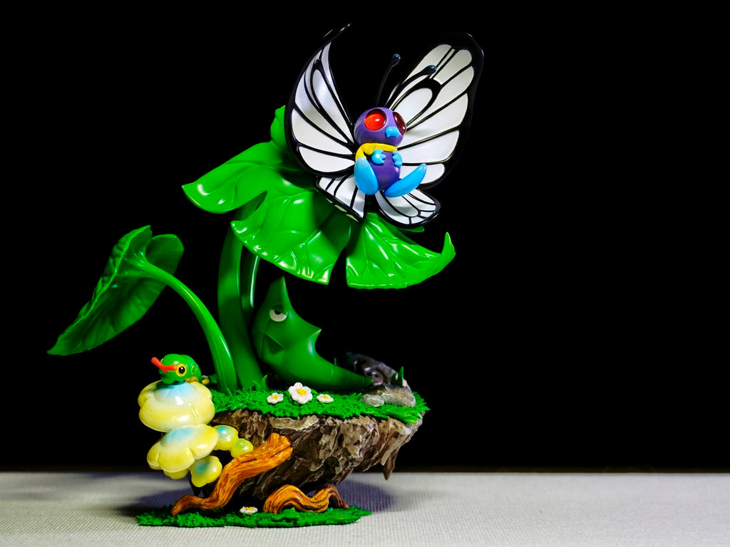 [PREORDER] 1/20 Scale World Figure [DZJ] - Caterpie & Metapod & Butterfree