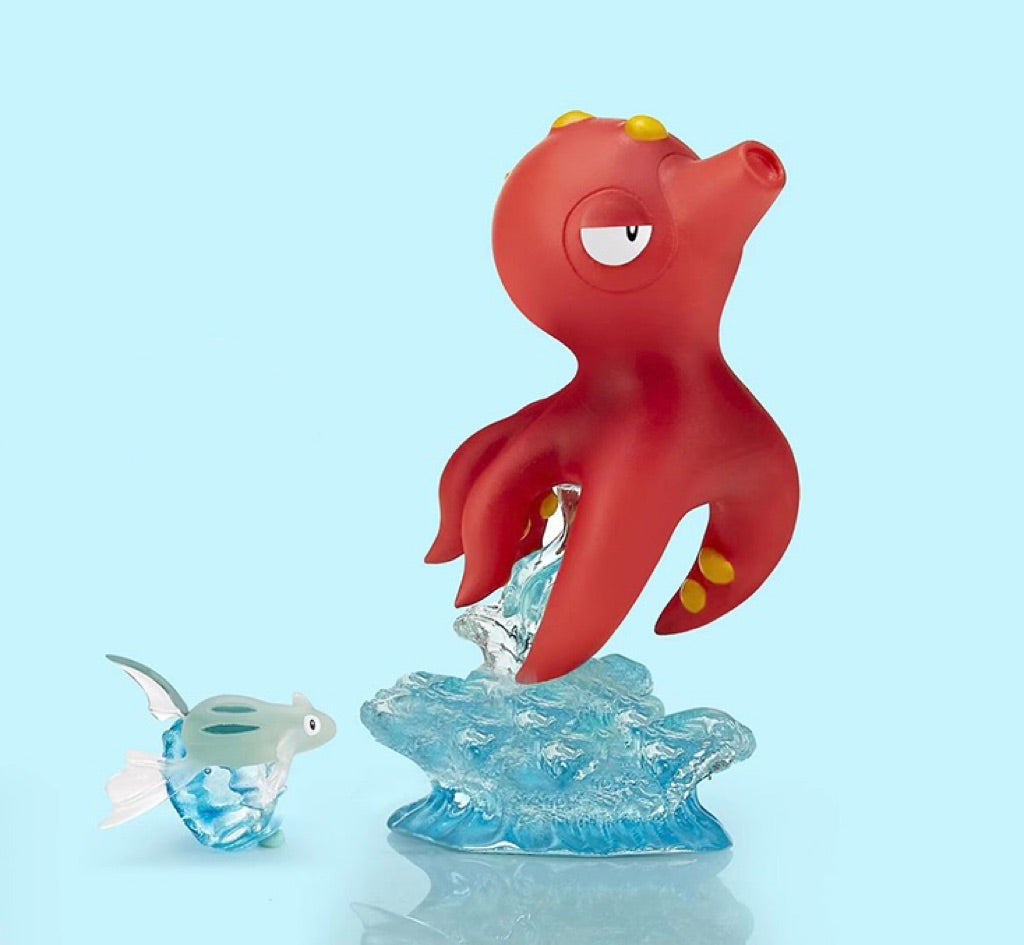 [PREORDER CLOSED] 1/20 Scale World Figure [XO] - Tentacool & Tentacruel & Remoraid & Octillery