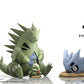 [PREORDER] 1/20 Scale World Figure [VS] - Larvitar & Pupitar & Tyranitar