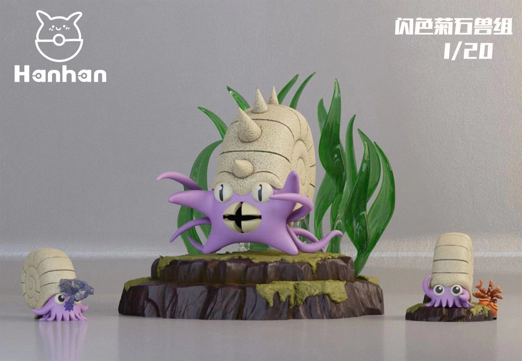 [PREORDER] 1/20 Scale World Figure [HH] - Omanyte & Omastar