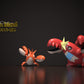 [PREORDER] 1/20 Scale World Figure [LIMOUSINE] - Corphish & Crawdaunt