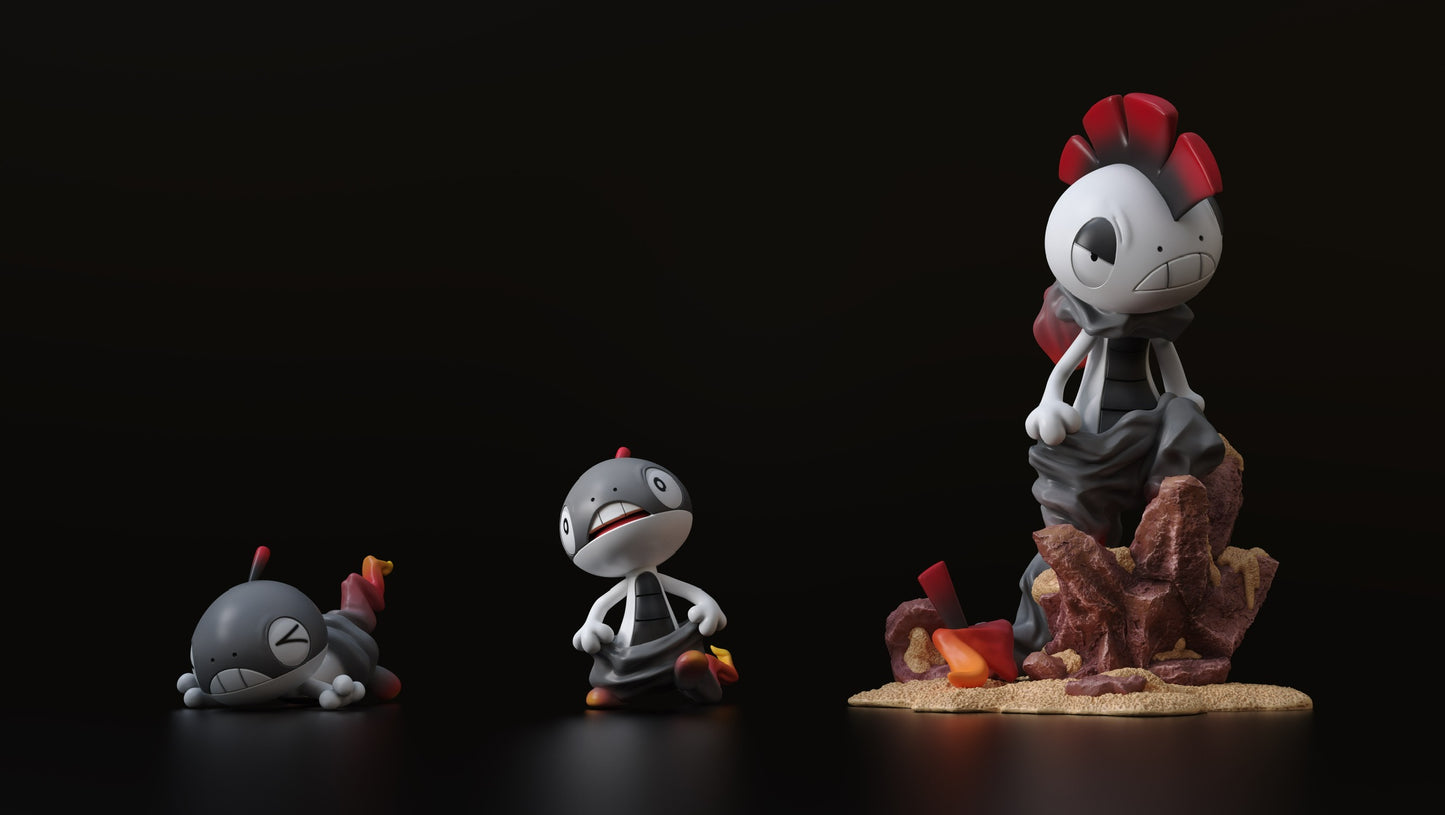 [PREORDER] 1/20 Scale World Figure [WU] - Scraggy & Scrafty