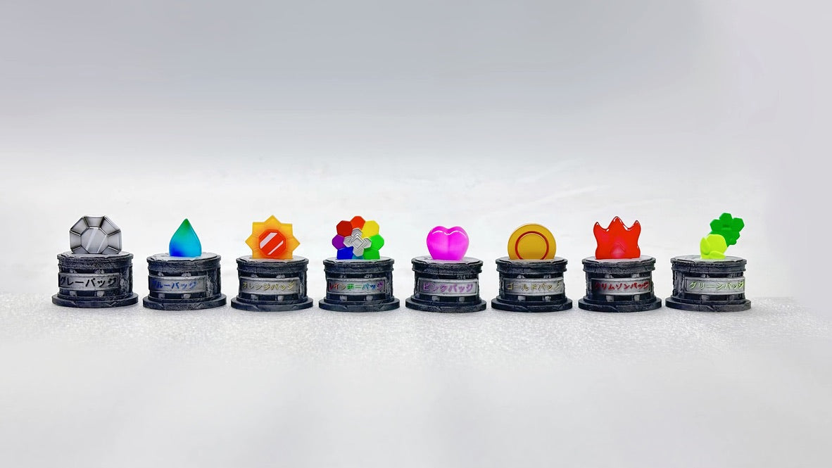 [PREORDER] Pokémon Accessory [PALLET TOWN] - Kanto Gym Badge