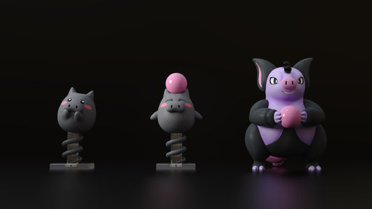 [PREORDER] 1/20 Scale World Figure [WU] - Spoink & Grumpig