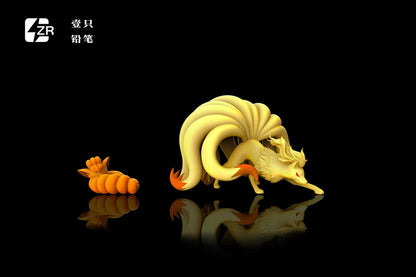 [PREORDER] 1/20 Scale World Figure [ZR] - Vulpix & Ninetales