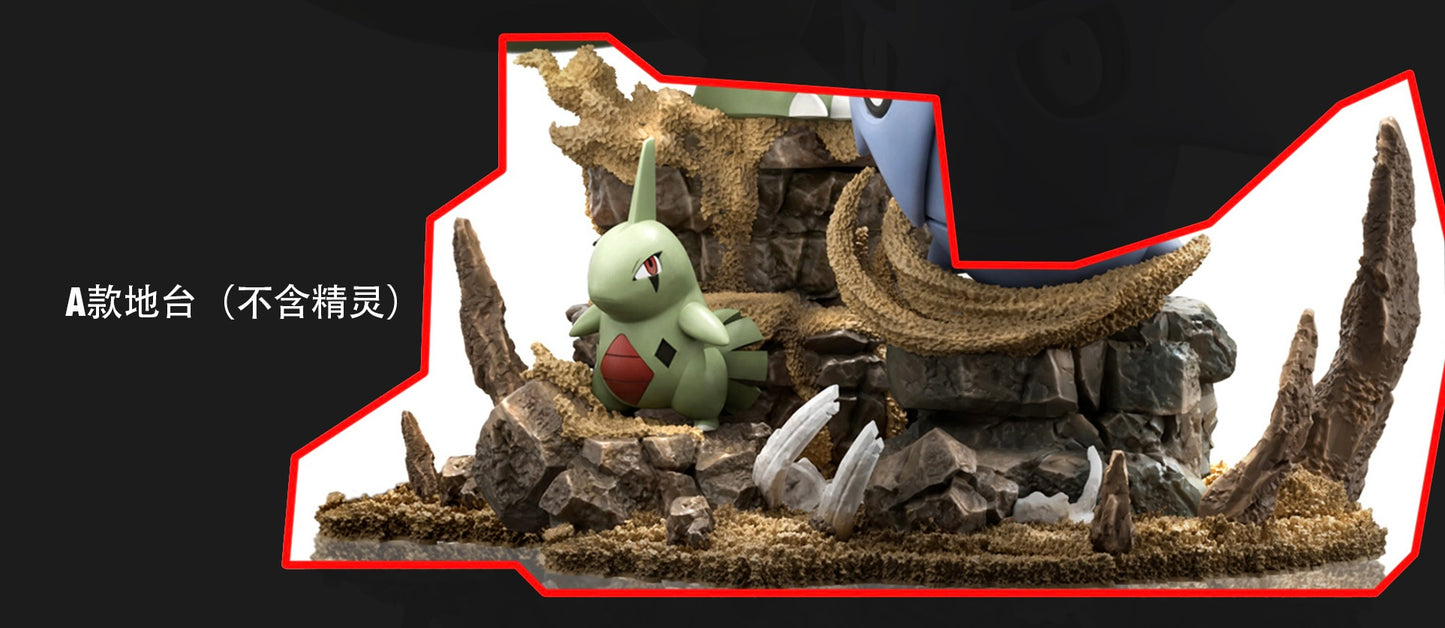 [PREORDER] 1/20 Scale World Figure [VS] - Larvitar & Pupitar & Tyranitar