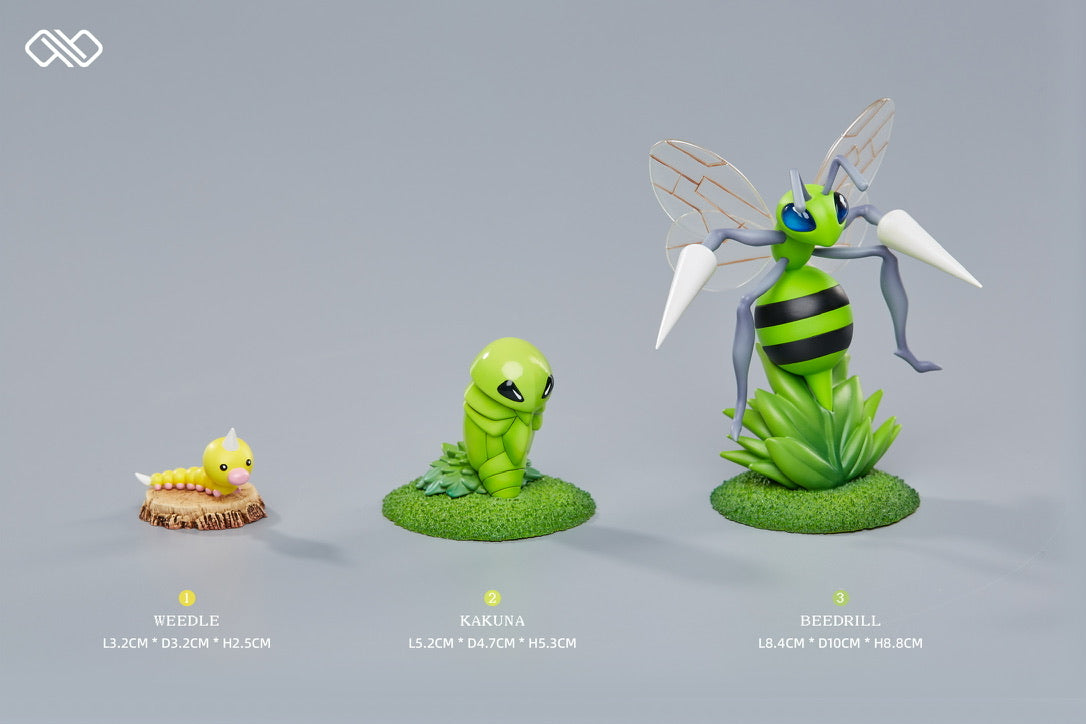 [PREORDER] 1/20 Scale World Figure [INFINITE] - Weedle & Kakuna & Beedrill