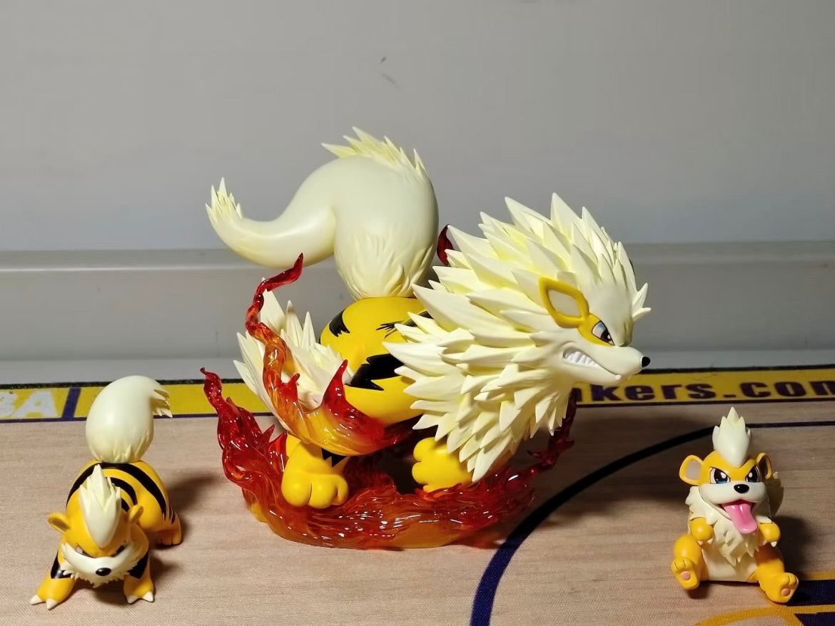 [IN STOCK] 1/20 Scale World Figure [PALLET TOWN] - Growlithe & Arcanine