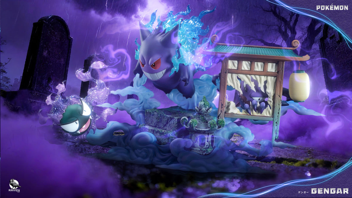 [PREORDER] GK Statue [RAVEN] - Gastly & Haunter & Gengar