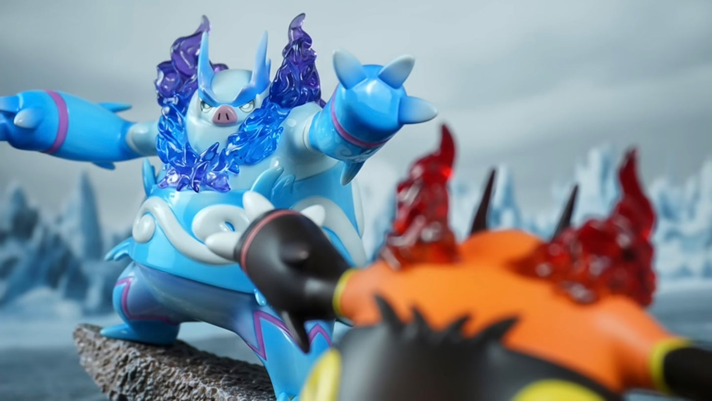 [IN STOCK] 1/20 Scale World Figure [FT] - Tepig & Pignite & Emboar
