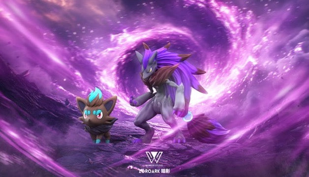 [REMAINING BALANCE] 1/20 Scale World Figure [WONDER] - Zorua & Zoroark