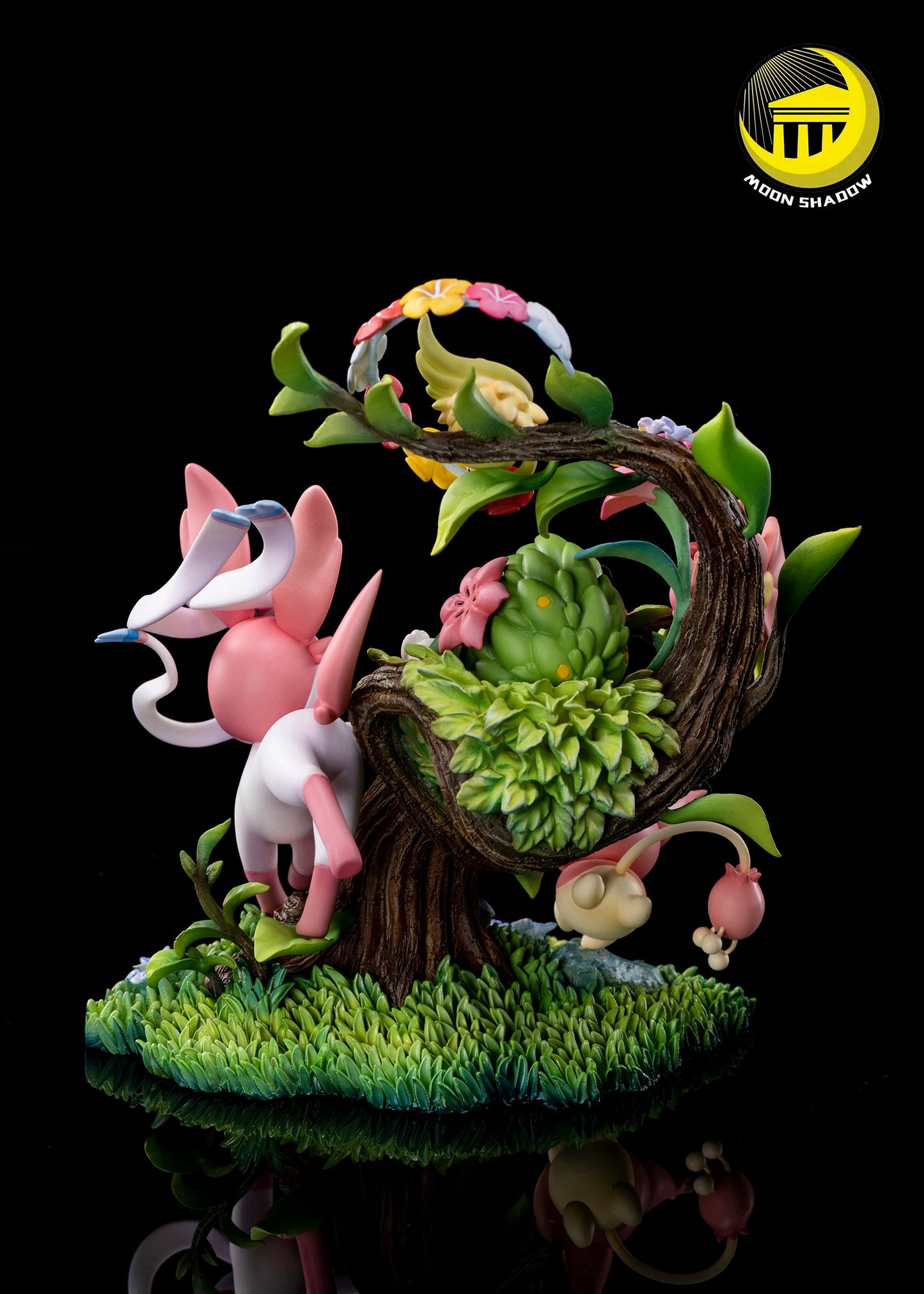 [REMAINING BALANCE] Statue [MOON SHADOW] - Sylveon & Skitty & Cherrim & Shaymin & Comfey