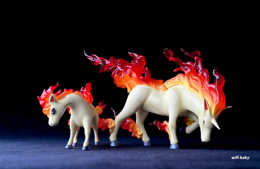 [IN STOCK] 1/20 Scale World Figure [TRAINER HOUSE] - Ponyta & Rapidash