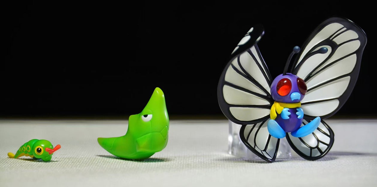 [PREORDER] 1/20 Scale World Figure [DZJ] - Caterpie & Metapod & Butterfree