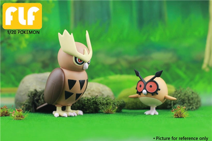 [PREORDER] 1/20 Scale World Figure [FLF] - Hoothoot & Noctowl