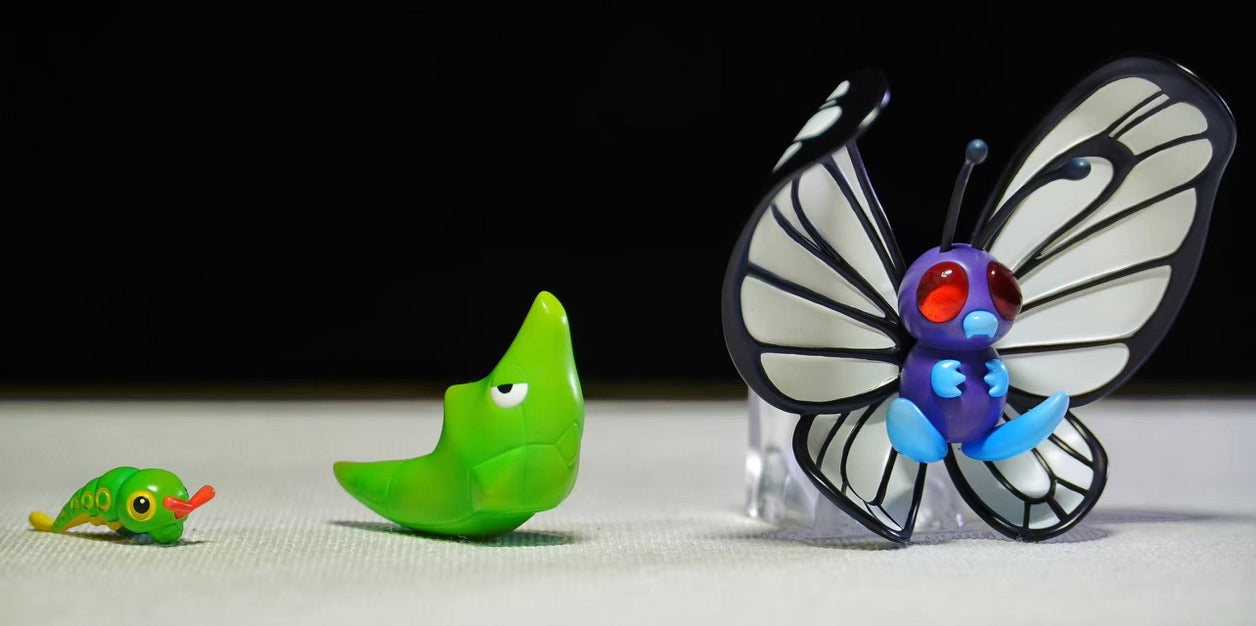 [PREORDER] 1/20 Scale World Figure [DZJ] - Caterpie & Metapod & Butterfree