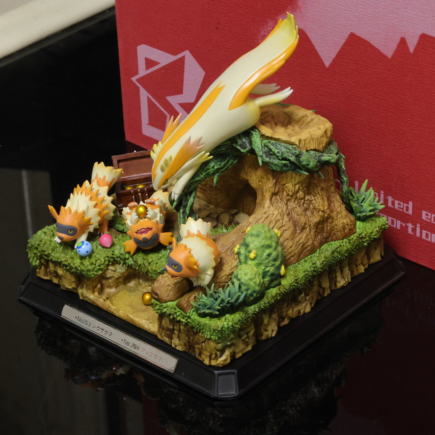 [IN STOCK] 1/20 Scale World Figure [JIANG] - Zigzagoon & Linoone