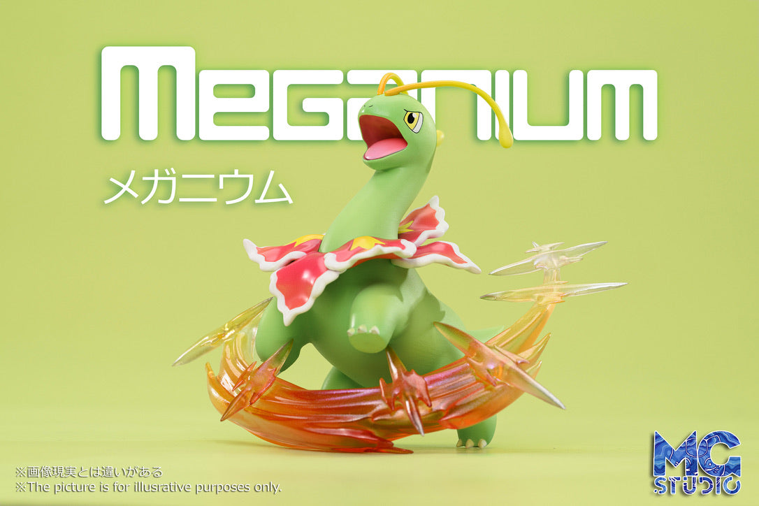 [PREORDER] 1/20 Scale World Figure [MG] - Chikorita & Bayleef & Meganium