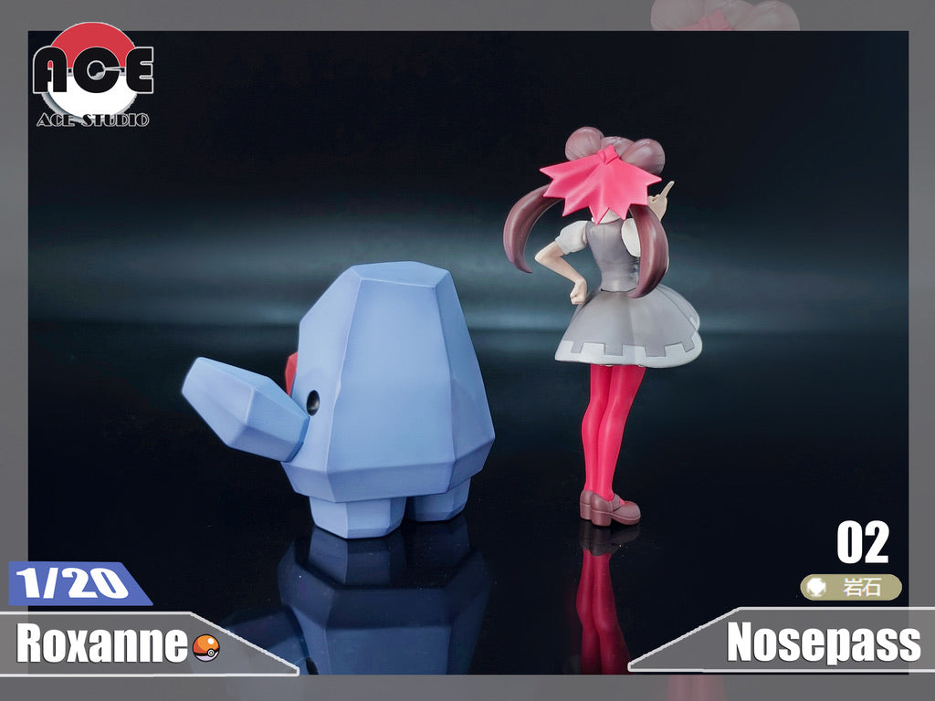 [PREORDER CLOSED] 1/20 Scale World Figure [ACE] - Roxanne & Nosepass