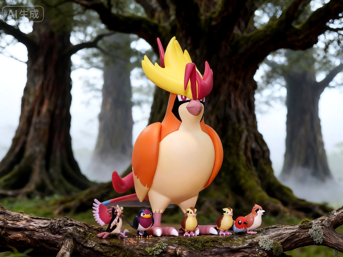 [IN STOCK] 1/20 Scale World Figure [FLF] - Mega Pidgeot
