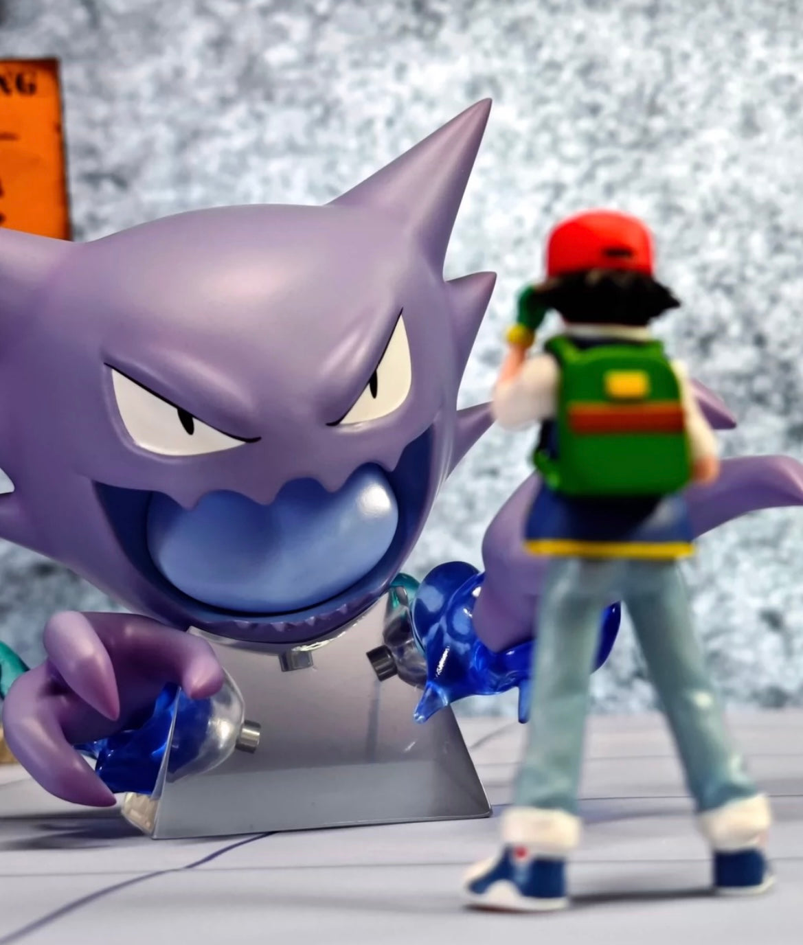 [IN STOCK] 1/20 Scale World Figure [POKEDEX MOMENT] - Gastly & Haunter & Gengar