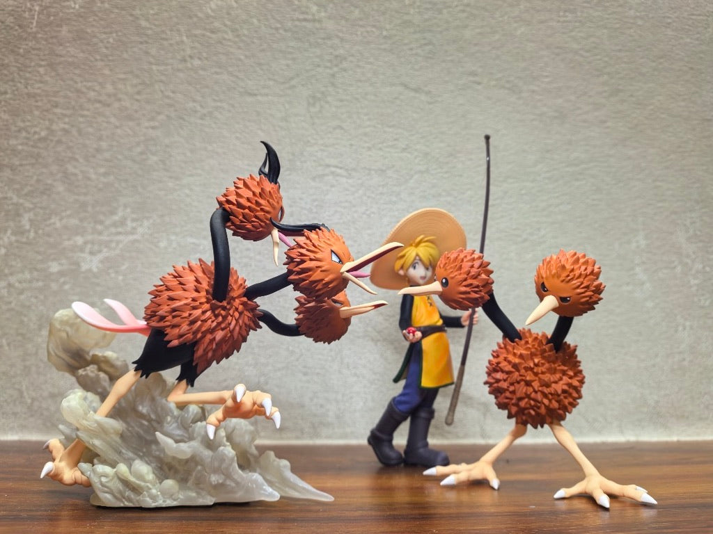 [IN STOCK] 1/20 Scale World Figure [PALLET TOWN] - Doduo & Dodrio