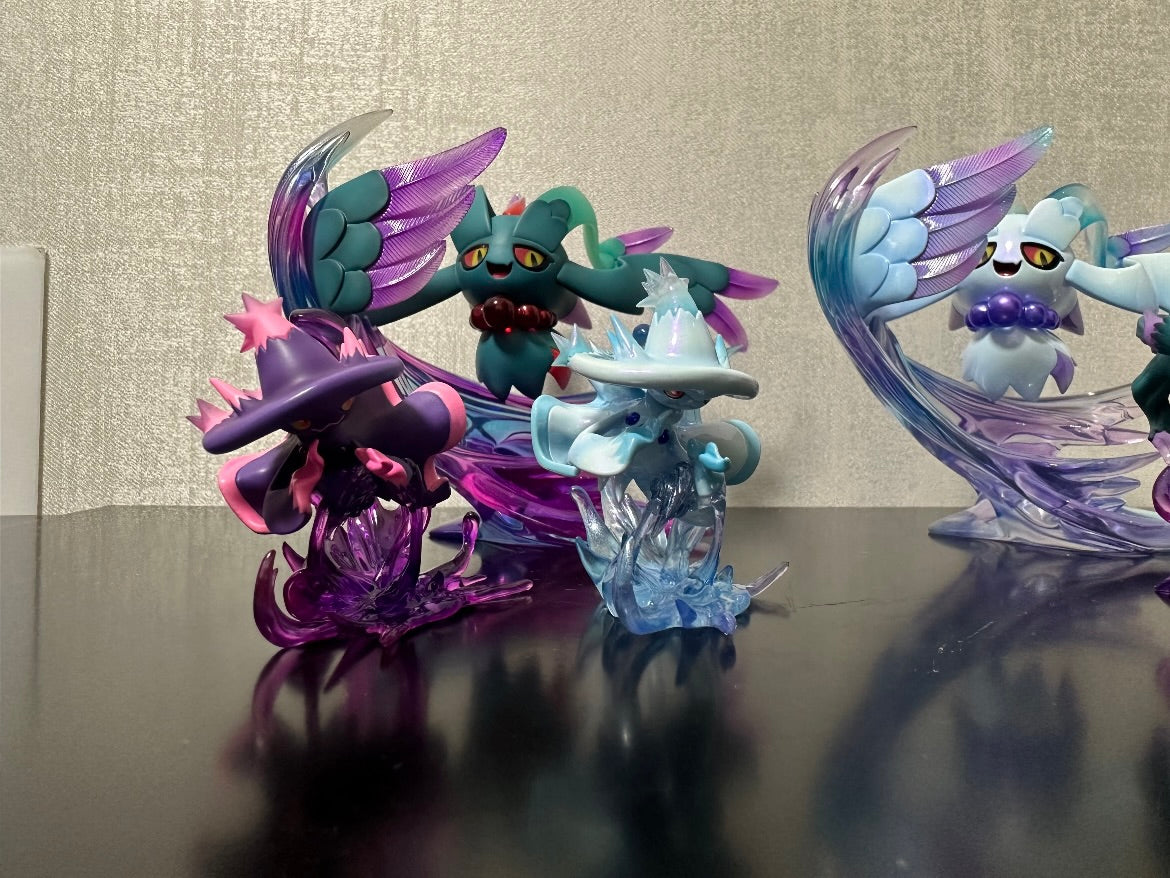 [IN STOCK] 1/20 Scale World Figure [SXG] - Misdreavus & Mismagius & Flutter Mane (Snow)
