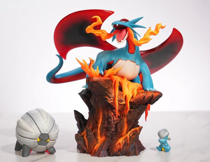 [PREORDER] 1/20 Scale World Figure [GOLDEN CITY] - Bagon & Shelgon & Salamence