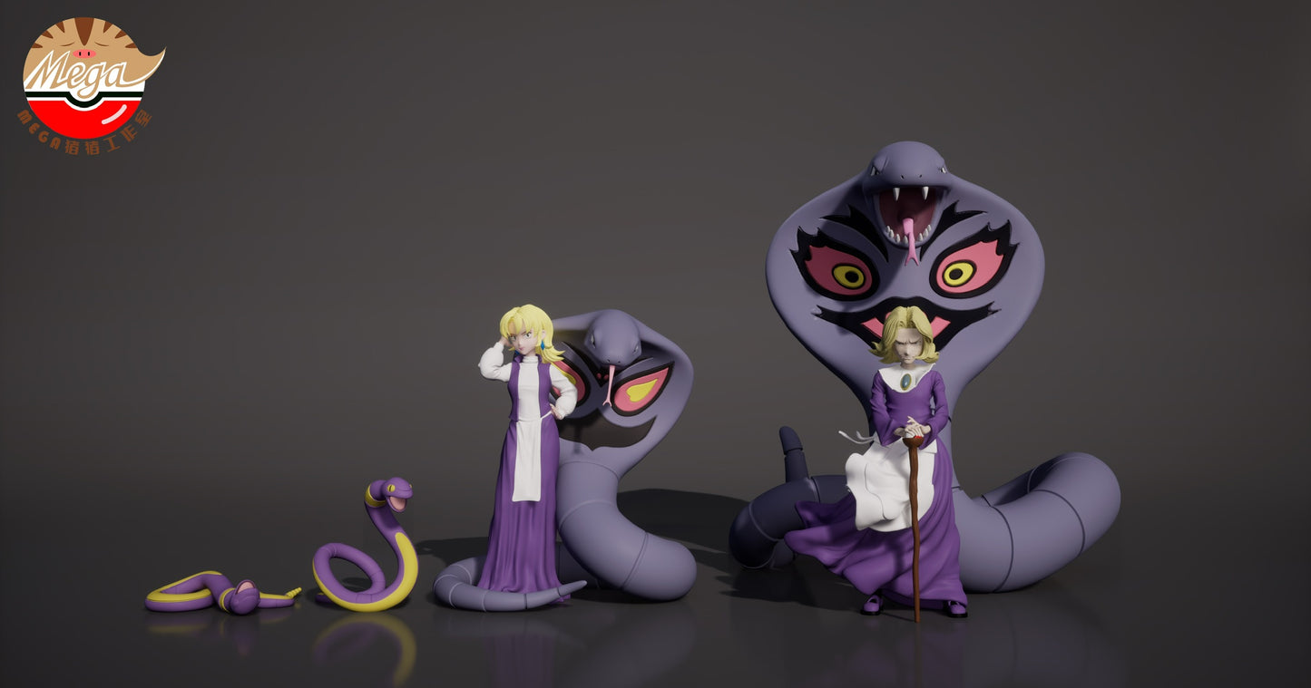 [PREORDER] 1/20 Scale World Figure [MEGAZZ] - Ekans & Arbok