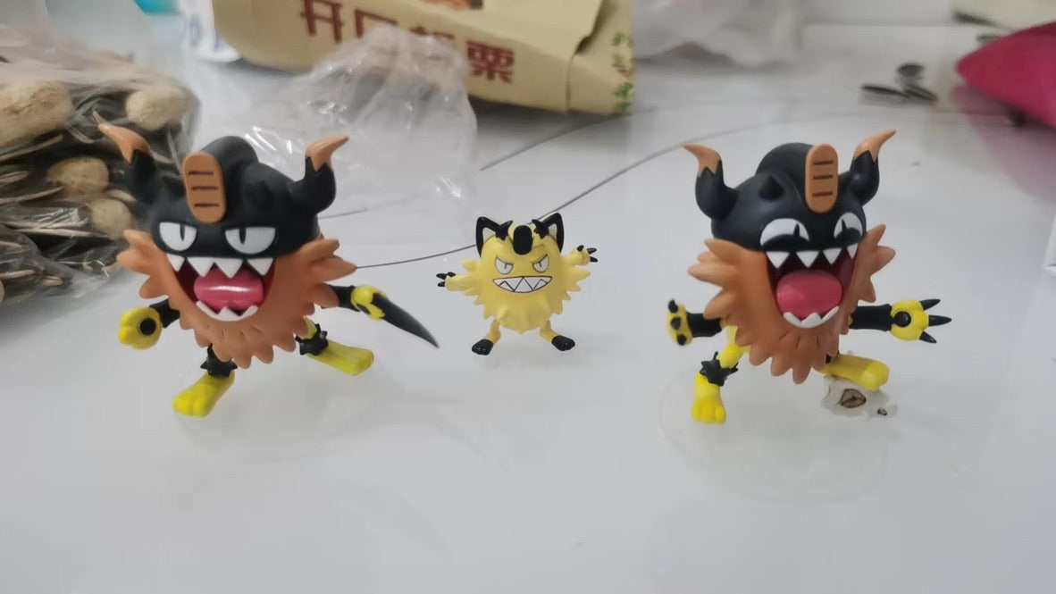 [IN STOCK] 1/20 Scale World Figure [T1] - Galarian Meowth & Perrserker