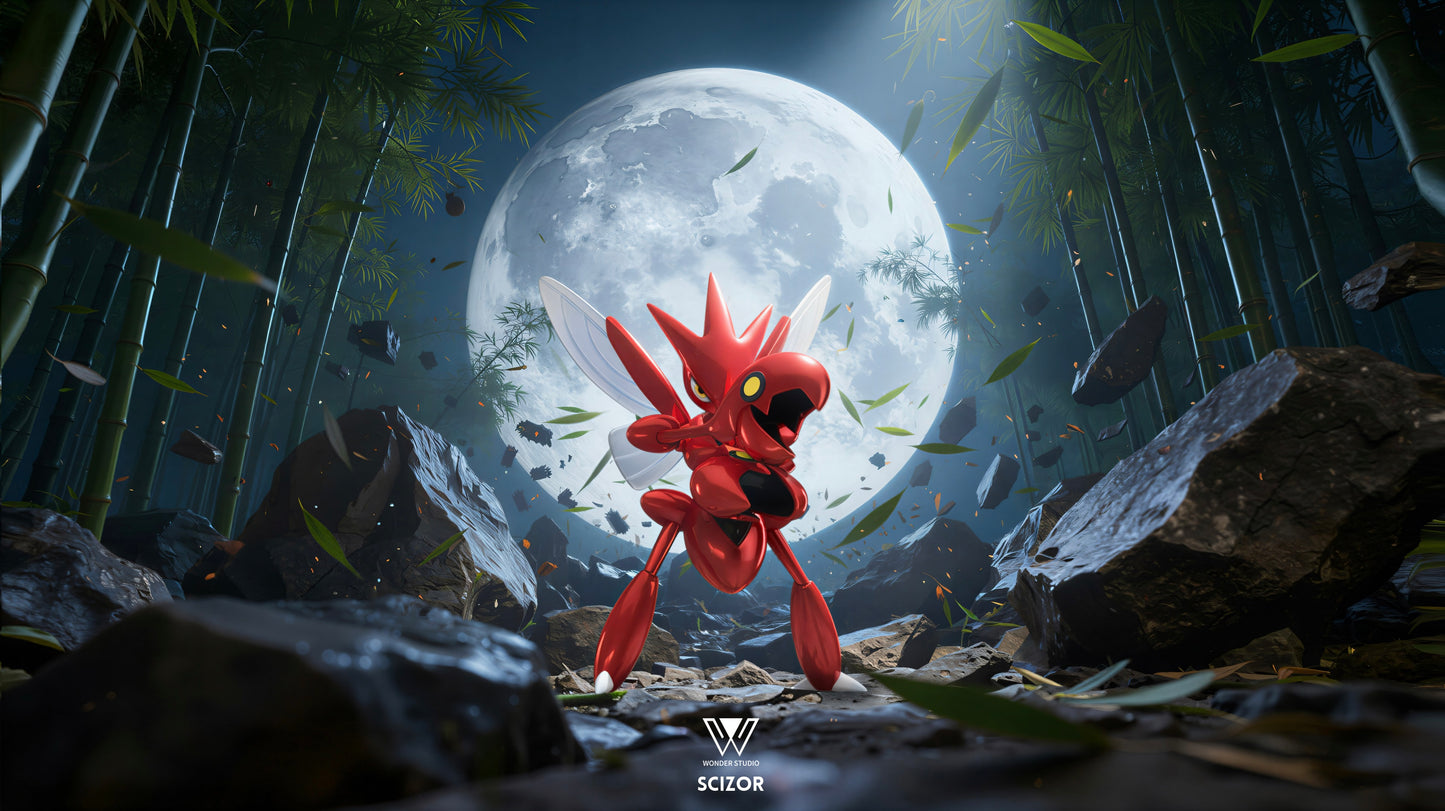 [PREORDER] 1/20 Scale World Figure [WONDER] - Scyther & Scizor