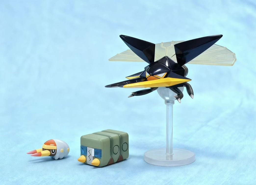 [PREORDER] 1/20 Scale World Figure [MQ] - Grubbin & Charjabug & Vikavolt
