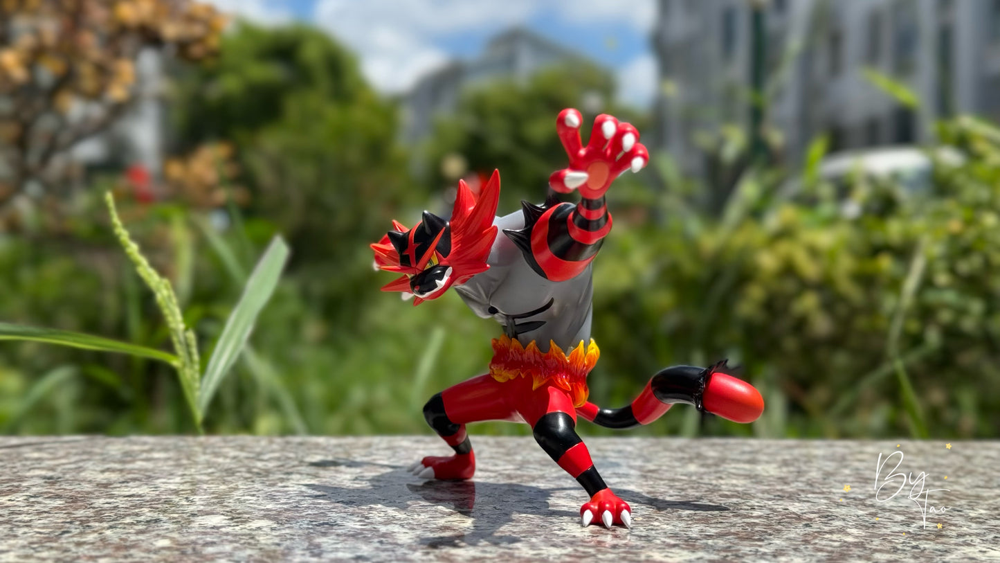 [IN STOCK] 1/20 Scale World Figure [WONDER] - Litten & Torracat & Incineroar