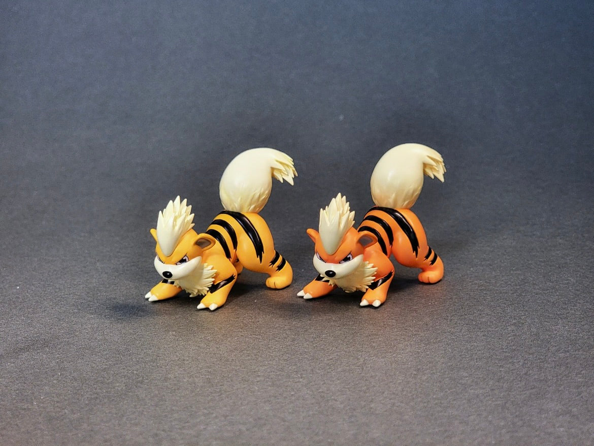[IN STOCK] 1/20 Scale World Figure [PALLET TOWN] - Growlithe & Arcanine