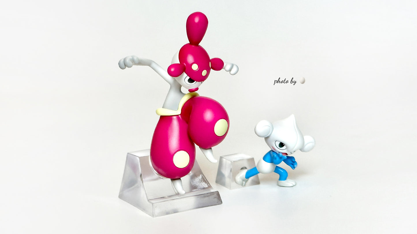 [IN STOCK] 1/20 Scale World Figure [JJM] - Meditite & Medicham