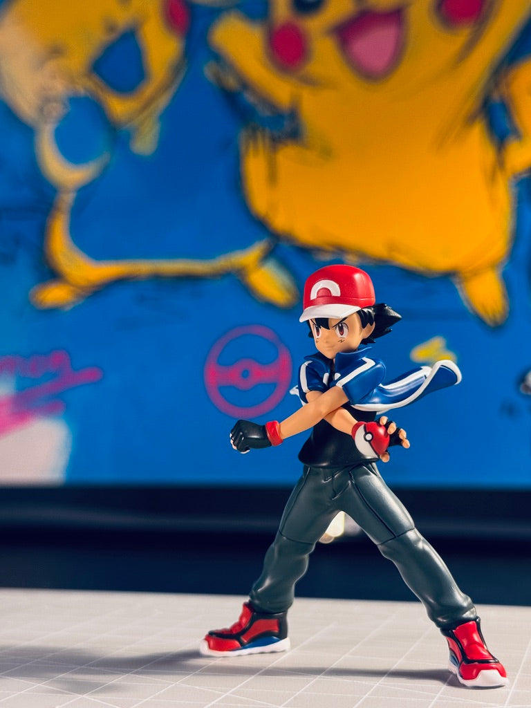 [IN STOCK] 1/20 Scale World Figure [LIMOUSINE] - Ash Ketchum