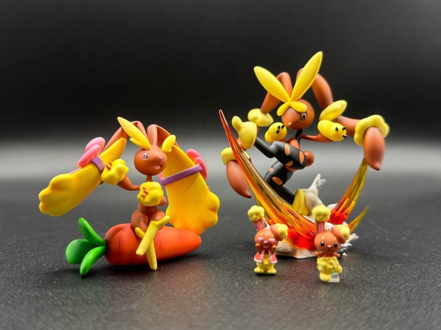 [IN STOCK] 1/20 Scale World Figure [TP] - Buneary & Lopunny & Mega Lopunny