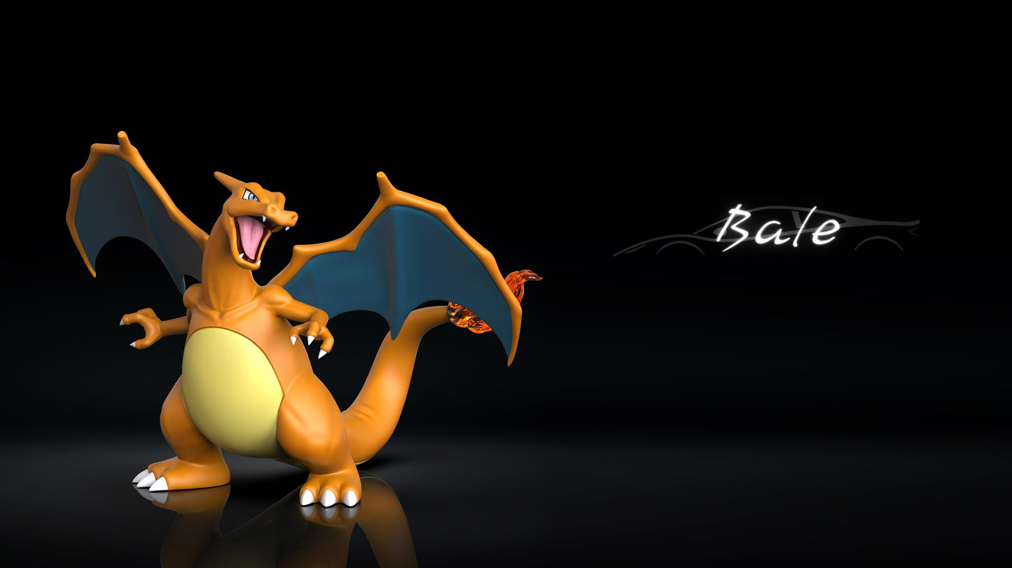 [PREORDER] 1/20 Scale World Figure [LIMOUSINE] - Charmander & Charmeleon & Charizard